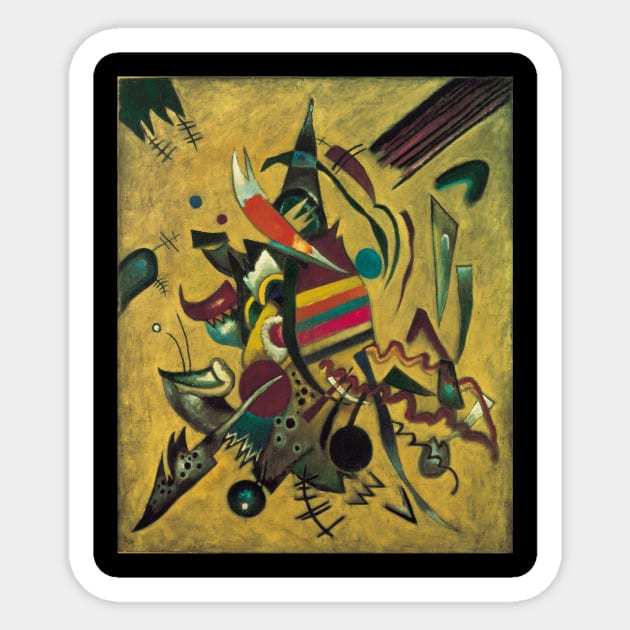 Wassily Kandinsky Abstract Art Sticker by KOTFILMS